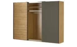 Wohnwert Schwebetürenschrank teilmassiv