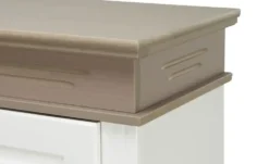 Wäscheschrank Massivholz, 2-türig Fehmarn