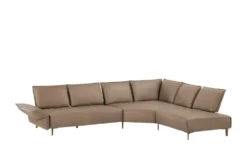 W.SCHILLIG Ecksofa aus Echtleder